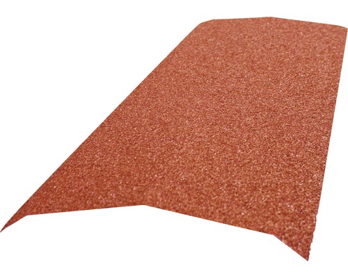 Faîtière EASY-Pan granulés rouge 900 x 324 mm (longueur utile 810 mm)