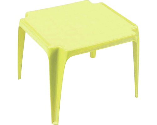 Table pour enfants en plastique 56x52x44 cm vert