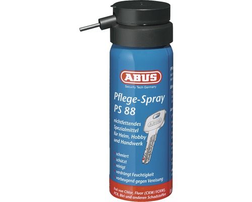 Spray d'entretien pour serrures de porte Abus 50 ml Spray d''entretien ABUS PS 88 pour la maison, les loisirs et l''artisanat