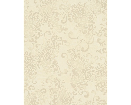Papier peint intissé 58653 Catania Ornemental jaune Papier peint à motif floral
