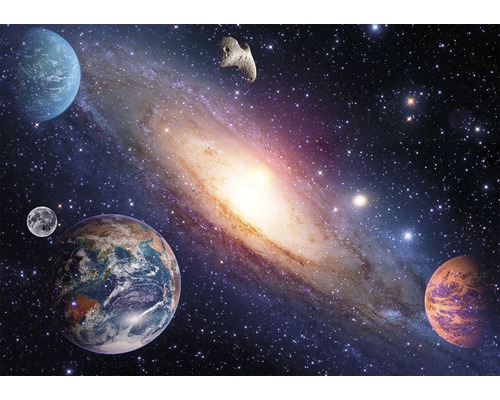 Papier peint panoramique intissé 16079 Solar System 5 pces 250 x 180 cm