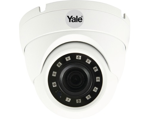 Caméra domotique Yale Smart Living CCTV SV-ABFX-W Full HD vision nocturne adapté uniquement comme extension du kit CCTV IP67