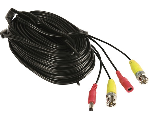 Câble d'accessoires Yale Smart Living CCTV 30 m SV-BNC30 Câble de caméra avec connecteurs BNC