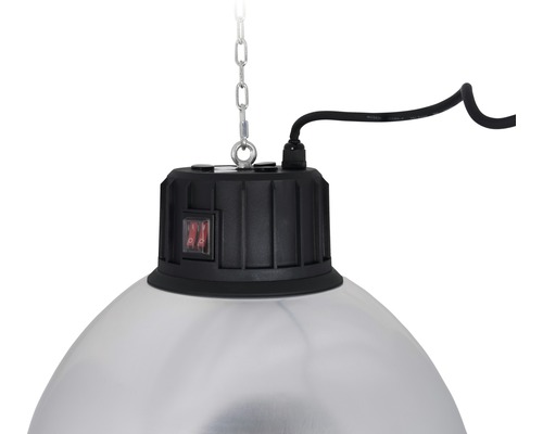 Lampe suspendue avec chaîne et interrupteur