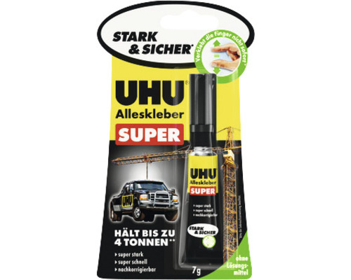 Colle universelle UHU Super Strong & Safe 7 g-0