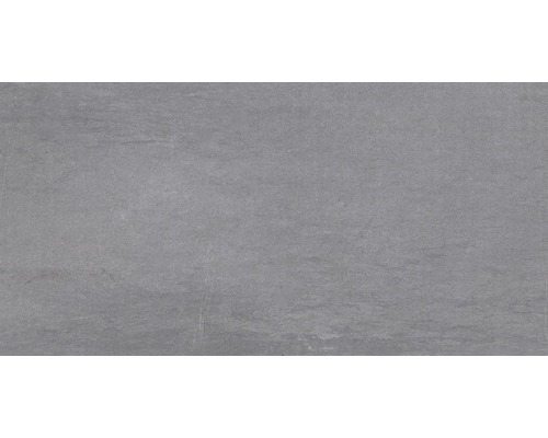 Dalle de terrasse en grès cérame fin FLAIRSTONE Garden Titan bords rectifiés 90 cm x 45 cm x 2 cm Carrelage de sol gris avec surface mate