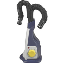 Sèche-chaussures avec deux tuyaux flexibles