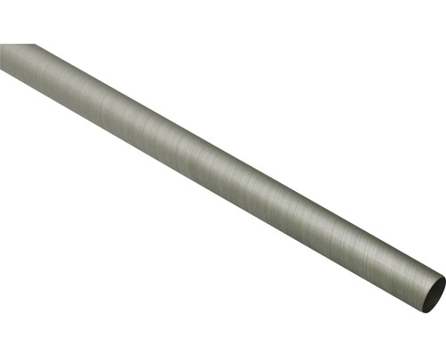 Tringle à rideaux Kira Ø argent 19 mm 160 cm