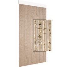 Türvorhang Calisto gold 90x210 cm