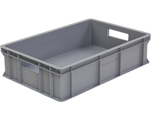 Boîte empilable Eurobox 40 l 600x200x400 mm gris-0