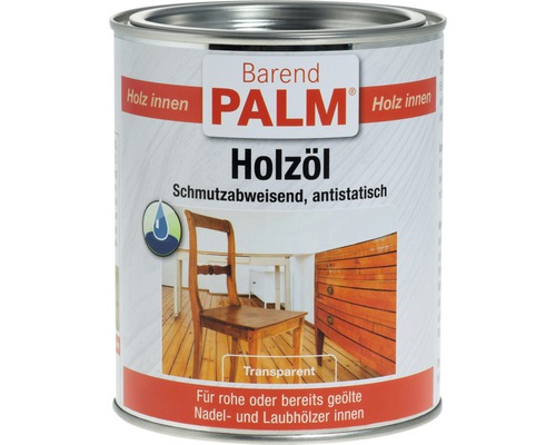 Huile pour bois Barend Palm incolore 750 ml