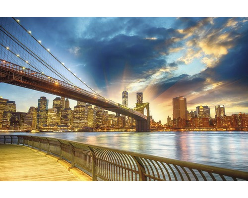Papier peint panoramique intissé 18039 Manhattan Sunset 7 pces 350 x 260 cm