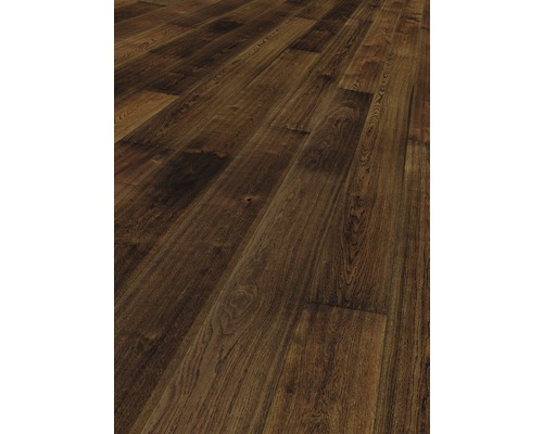 Dunkler Holzfußbodenbelag mit Maserung