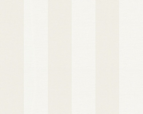 Papier peint intissé 314055 rayures beige blanc Papier peint à rayures