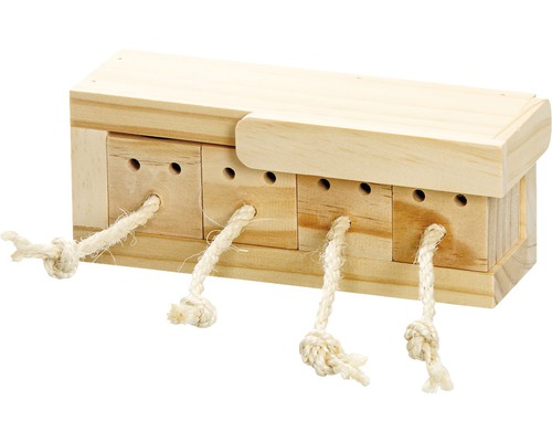 Jouet pour rongeur Karlie Rody Train armoire 4 blocs Jouet pour rongeur Karlie Rody Train armoire 4 blocs