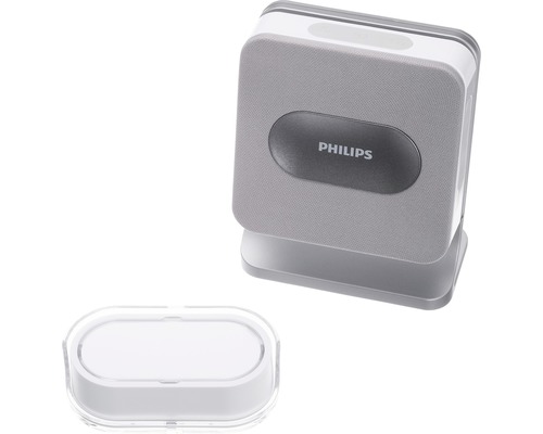 Sonnette Philips WelcomeBell MP3 300 sonnerie radio, en blanc-0