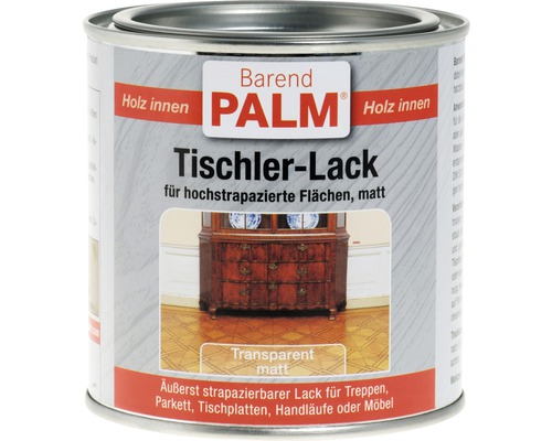 Vernis ébenisterie vernis pour parquet Barend PALM mat 375 ml Barend Palm Vernis pour ébéniste pour l''intérieur en bidon