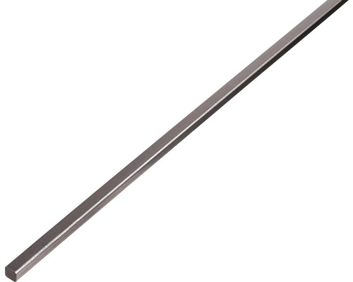 Tige à quatre pans en acier 6x6 mm, 2 m Tige à quatre pans en acier 6x6 mm, 2 m