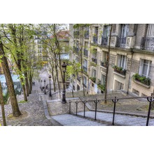 Papier peint panoramique intissé 18064 Montmartre in Paris 7 pces 350 x 260 cm