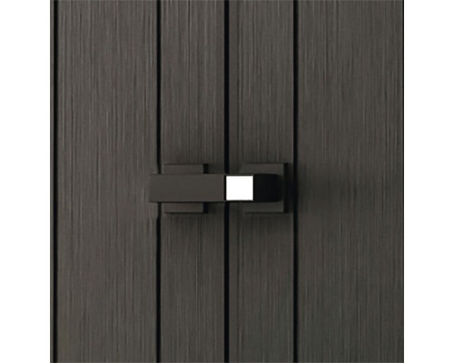 Porte d''armoire avec une fermeture rectangulaire