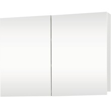 Armoire de toilette Brida blanche 2 portes 67,5x50 cm-thumb-0