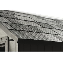 Kunststoffgerätehaus Keter Oakland 7511 mit Fußboden 229 x 350 cm grau