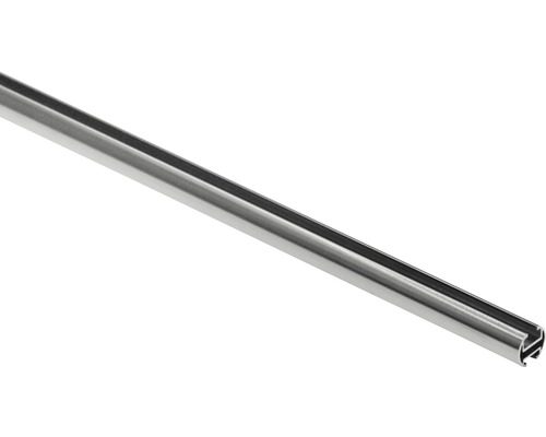 Tringle à rideaux Valence rail intérieur acier inoxydable Ø 16 mm 160 cm