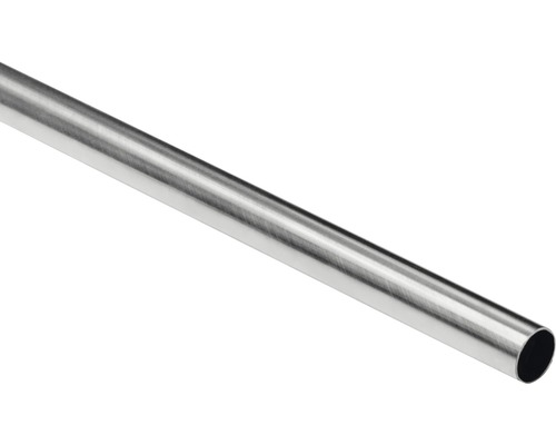 Tringle à rideaux Valence acier inoxydable Ø 16 mm 200 cm