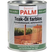 Huile pour teck Barend PALM incolore 750 ml