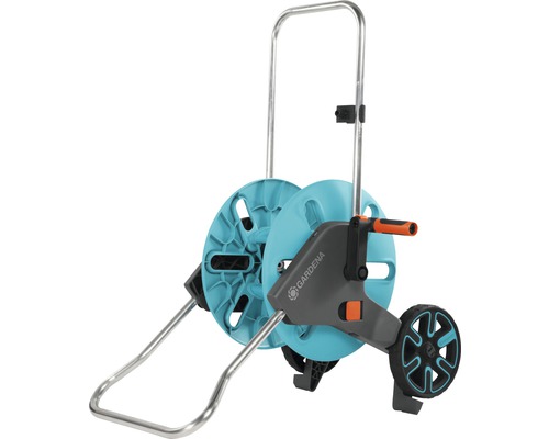 Gardena Schlauchwagen mit Rädern und Handkurbel