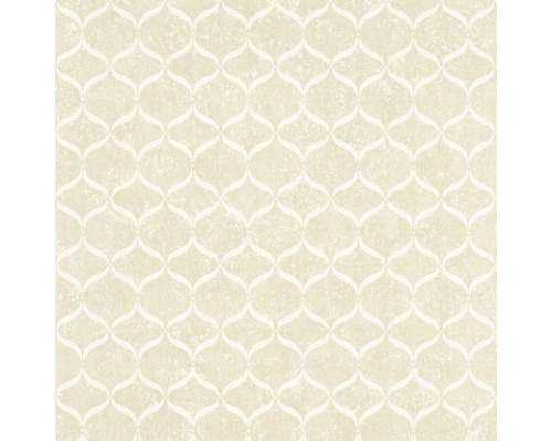 Papier peint intissé 56146 Padua Ornement beige Papier peint beige à motifs ondulés