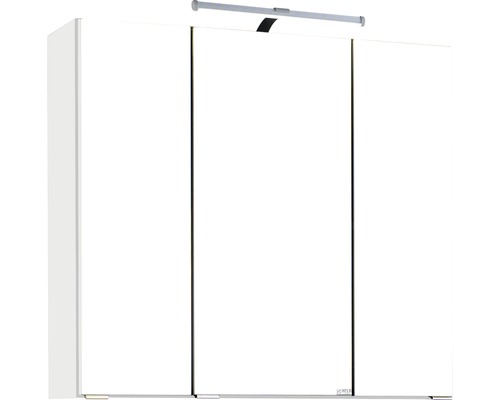 Armoire de toilette Held Möbel 70 x 20 x 66 cm blanc 3 portes