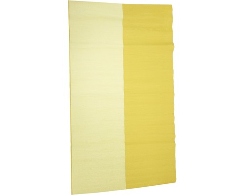 Tapis d'extérieur jaune clair-foncé 120x180 cm