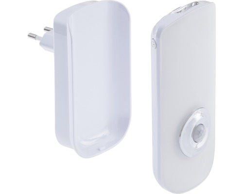 Lampe à prise avec détecteur de mouvement et lampe de poche
