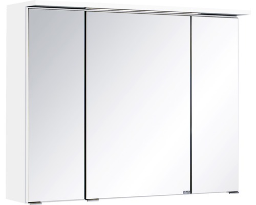 Spiegelschrank Held Möbel 80 x 20 x 66 cm weiß 3-türig