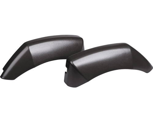 Deux pieds de montage gris