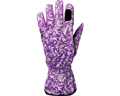 Gants de jardinage for_q soft, taille M, violet