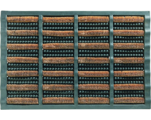 Paillasson en caoutchouc et fibre de coco