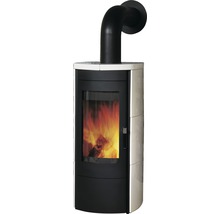 Kaminofen mit Abgasrohr