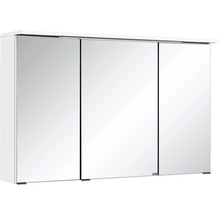 Spiegelschrank Held Möbel 100 x 20 x 66 cm weiß 3-türig 013