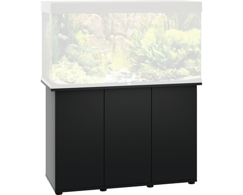 Meuble bas pour aquarium Juwel Aquarium Rio 121 x 51 x 80 cm noir Meuble bas noir pour aquarium