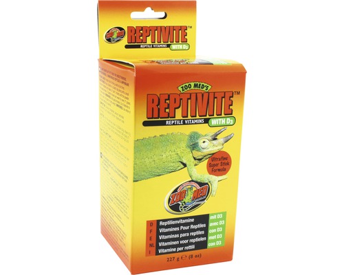 Préparation de vitamines ZOO MED Reptivite with D3 227g Zoo Med Reptivite vitamines pour reptiles avec D3