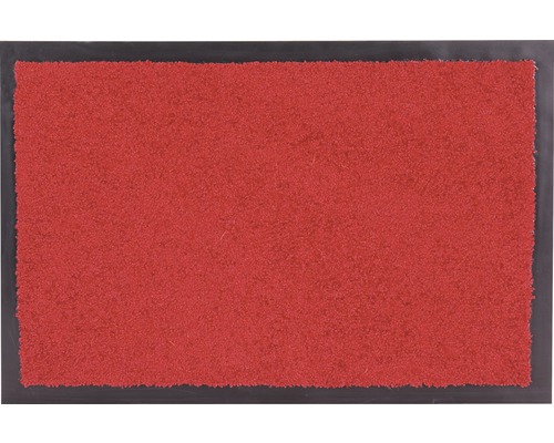 Paillasson anti-salissures Clean Twist rouge 90x150 cm-0