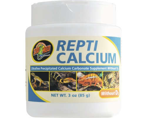 Calcium pour reptiles ZOO MED Repti Calcium sans D3 85 g