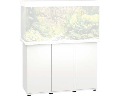 Meuble bas pour aquarium Juwel Aquarium Rio 121 x 51 x 80 cm blanc