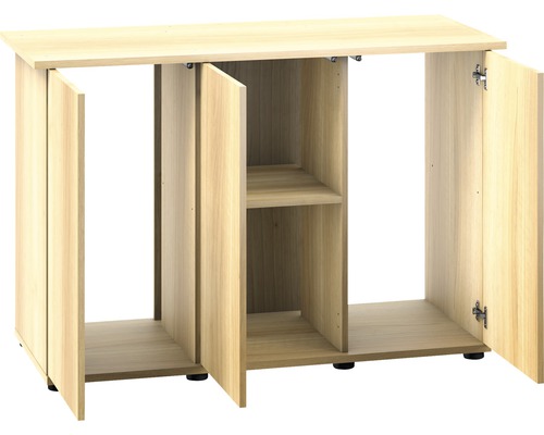 Aquariumunterschrank mit Türen und Regalen