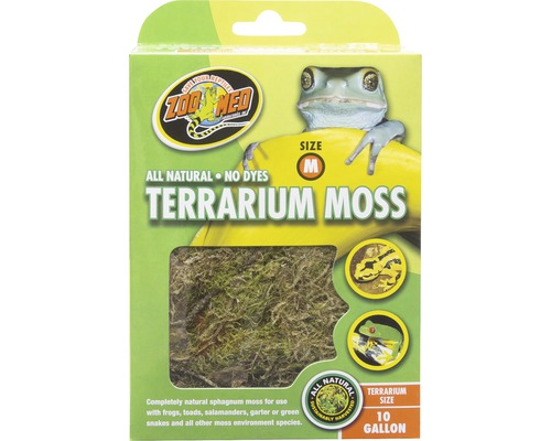 Bodengrund ZOO MED Terrarium Moss M 1,8 l