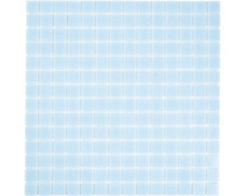 Mosaïque en verre GMA33 UNI BLEU CLAIR 30,5x30,5 cm-0