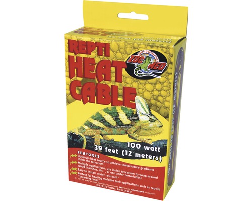 Câble chaffant ZOO MED Repti Heat Cable 100 W 12 m