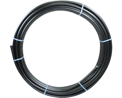 Schwarzer PE-Rohr-Ring für Wasserleitungen